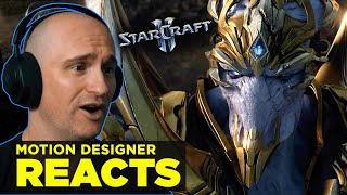 Motion Designer Reacts to Starcraft 2  Legacy of the Void Cinematic Trailer [upl. by Evers]