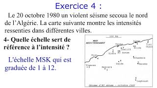 Les séismes et leur relation avec la tectonique des plaques  exercices [upl. by Smart]