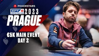 EPT Prague 2023 €5K Main Event  Day 2 Livestream ♠️ PokerStars [upl. by Theis98]