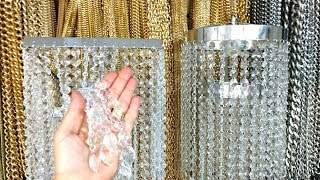 HOMEDECOR BASES PARA LUSTRE DE CRISTAL  2 FORMAS DE MONTAR [upl. by Bonney]