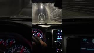 Don’t go into the light  😂 mile long dingess tunnel Wv [upl. by Inaluahek430]