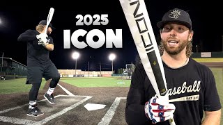 Hitting with the 2025 RAWLINGS ICON  USSSA Baseball Bat Review [upl. by Anoj]