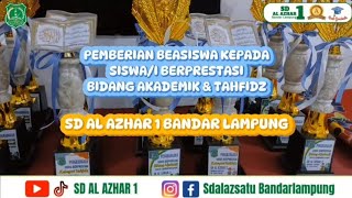 Dokumentasi Pemberian Beasiswa Berprestasi dalam Bidang Akademik dan Tahfidz 2024 😇 [upl. by Zerk]