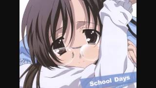 School Days OST  Naisho Hanashi [upl. by Winnie]