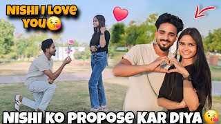 Nishi Ko Propose Kar Diya 😘  Abdul Vlogs [upl. by Harbard]