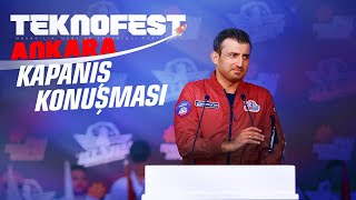 TEKNOFEST Ankara Kapanış Konuşması [upl. by Eibbed]