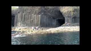 Fingals Cave Scotland [upl. by Baalman873]