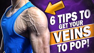 How to get your veins to POP OUT  6 Long amp Short Terms Hack To Get More Vascular [upl. by Ruthe]