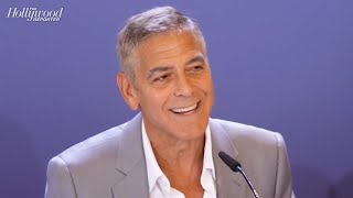 George Clooney on Hollywoods Relationship With Streamers Hopeful for Actors  Venice Film Festival [upl. by Abibah]