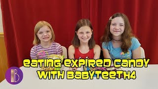 EATING EXPIRED CANDY amp CANDY REVIEW With Babyteeth4  Forgotten Footage With Bethany G [upl. by Naiviv436]