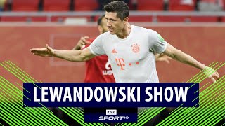 LEWANDOWSKI BOHATEREM DUBLET POLAKA BAYERN  AL AHLY 20  SKRÓT MECZU [upl. by Ellecrad241]