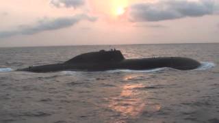 INS Chakra  Indian Navy Akula II SSN nuclear submarine [upl. by Erica568]