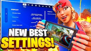 UPDATED BEST Nintendo Switch SETTINGS  Sensitivity Guide Fortnite Settings Explained [upl. by Llahsram197]