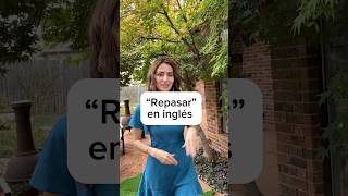 “Repasar” en inglés ingles practicaingles english clasesingles colombia españa inglesonline [upl. by Nomihs827]