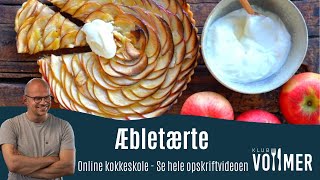 Æbletærte  Jesper Vollmers opskrift [upl. by Refinaj]