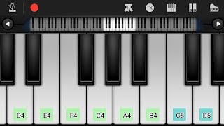 SHADMANI SONG PERFECT PIANO EASY TUTORIAL [upl. by Yttocs34]