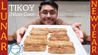 MUKBANG TIKOY Nian Gao RECIPE Chinese New Year Lunar New Year Eating Show ASMR [upl. by Ellard]