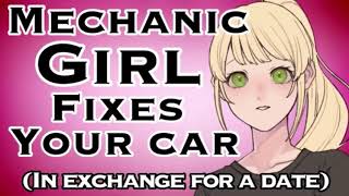 F4M Mechanic Girl Fixes Your Car ASMR RP [upl. by Marcie]