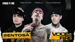 SENTOSA  pesoplumaoficial TornillOOficial  Polo Gonzáles  Voces on Fire Cap 3 🔥 [upl. by Menard]