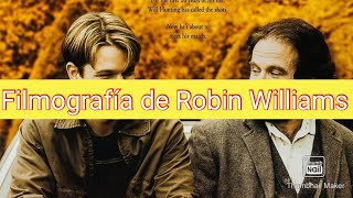 TODAS LAS PELÍCULAS DE ROBIN WILLIAMS  Filmografía [upl. by Funch]