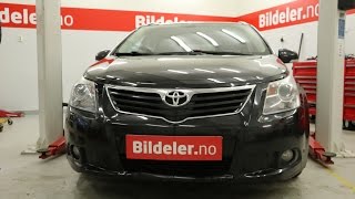 Toyota Avensis Hvordan bytte xenonpære  2009 til 2016 mod T27 [upl. by Giark51]