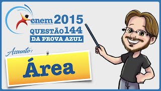 ENEM 2015  Área  O Esquema I mostra a configuração de uma quadra de basquete Os trapézios em [upl. by Newton]