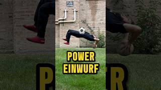 Frontflip Einwurf in 3 Schritten 😨 challenge euro2024withshorts [upl. by Enilrac]