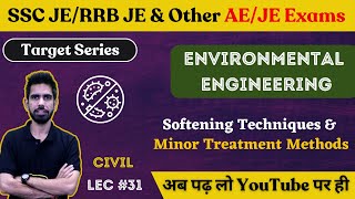 Softening Techniques  Environment Engg  Civil Engineering  SSC JE 2023RRB JE 2023DDA JE 2023 [upl. by Celestyna628]