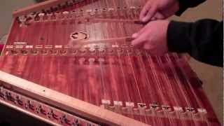 quotO Holy Nightquot on Solo Hammered Dulcimer [upl. by Luba307]