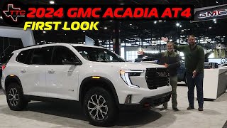 Is the New GMC Acadia AT4 better than Explorer Timberline  First Look [upl. by Vokay]