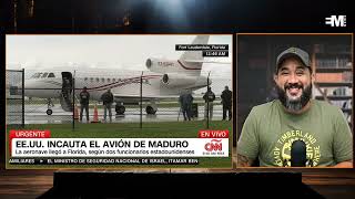 ‼️🔴Estados Unidos le incauta el avión presidencial a Nicolás Maduro [upl. by Genni]