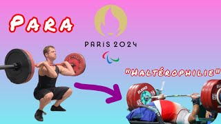 JO paralympiques 2024  le problème de lhaltérophilie [upl. by Pepi]