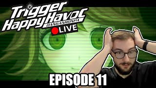 Danganronpa Trigger Happy Havoc LIVE PlaythroughBlind Reaction  Episode 11 [upl. by Yatnahc]