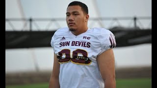 ASUs defensive lineman Jermayne Lole energized by the new scheme and the role it provides him [upl. by Hplar443]