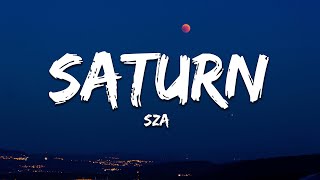 SZA  Saturn Lyrics [upl. by Areik]