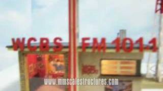 WCBSFM RADIO STATION IN O SCALE [upl. by Favian]