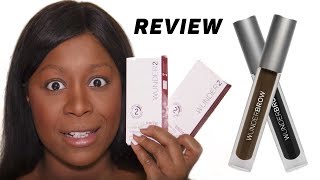 RECENSIONE WONDERBROW GEL PER SOPRACCIGLIA  MA FUNZIONA APPLICAZIONE BLACKBROWN JET BLACK REVIEW [upl. by Tandi]