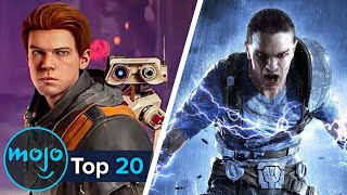 Top 20 Best Star Wars Video Games [upl. by Htnamas]