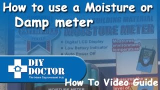 How to use a damp or moisture meter to detect damp in your walls [upl. by Hcab63]