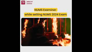 How was your NUMS Papermdcat nums nearpeer 2024 exam final mdcat2026 mdcatpreparation [upl. by Iahc118]