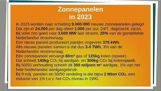 2023 de impact van nieuwe zonnepanelen [upl. by Kravits]