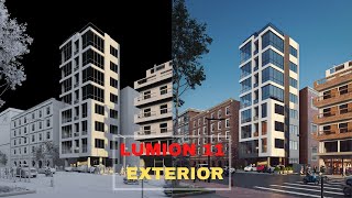 Lumion 11 Realistic Render Tutorial  HighRise Building [upl. by Lebasy141]