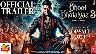 Bhool Bhulaiyaa 3  Bhool Bhulaiyaa 3 Trailer  Official Trailer Kartik Aaryan  Vidya B  Madhuri [upl. by Aivuy953]