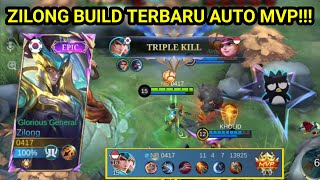 CARA MAIN ZILONG MODE AGRESIF PARAH  ZILONG BEST BUILD TERSAKIT 2024  Mobile Legends [upl. by Elke]