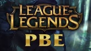 PBE server league of legends tutorial [upl. by Smaoht]