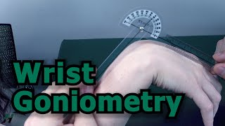 Wrist Goniometry [upl. by Coe]