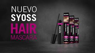 Syoss Hair Mascara Cubre al instante canas visibles [upl. by Nylirret]