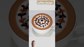 coffee design and coffee maker coffee latteart coffeelover cappuccino [upl. by Enilecram]