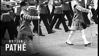 Trooping The Colour 1951 [upl. by Enomar589]