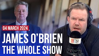 The SNP threaten to pull out of Westminster  James OBrien  The Whole Show [upl. by Maxantia]